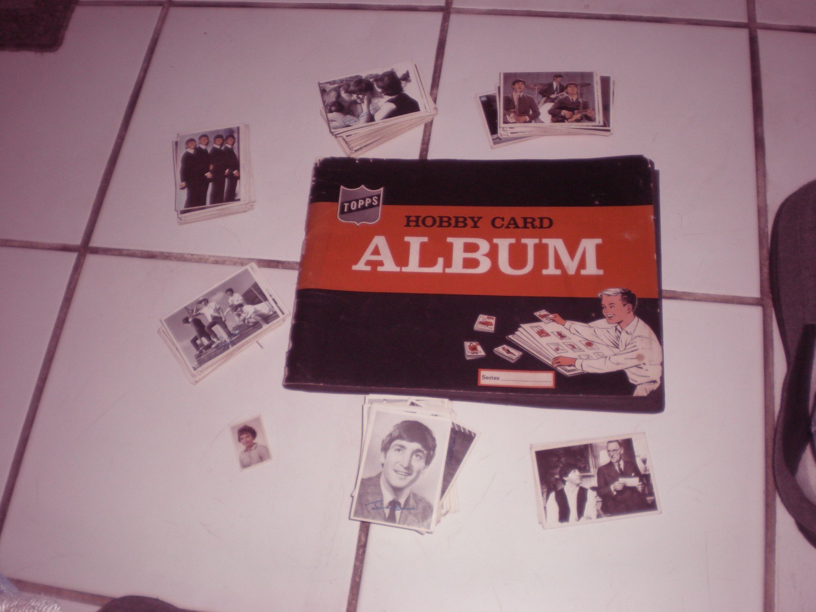 Vintage 1960\'s Huge Lot 190 The Beatles Photo Trading Cards Various Sets/ Series