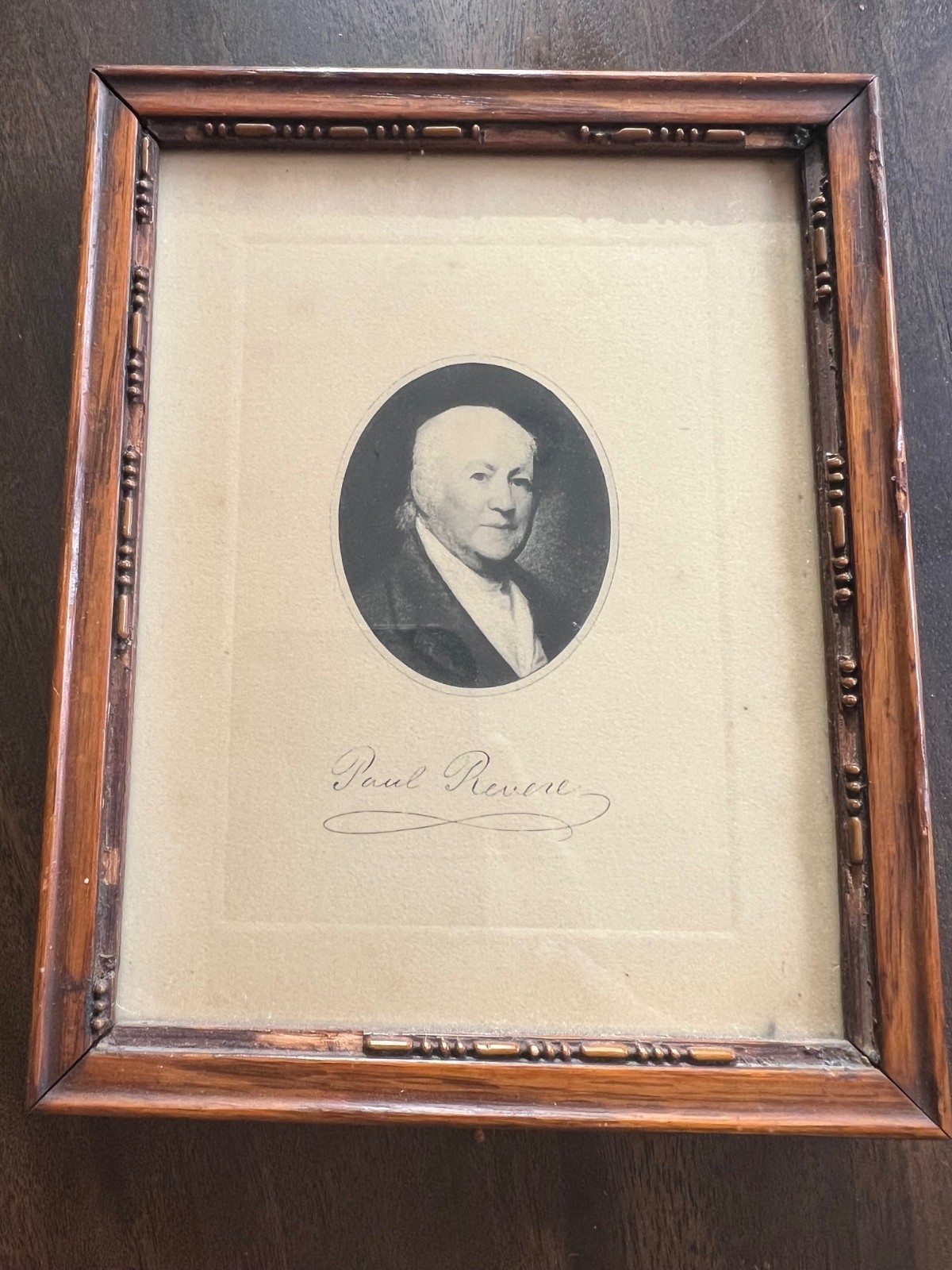 RARE Antique Paul Revere Etching Print Engraving Photogravure Revolutionary War