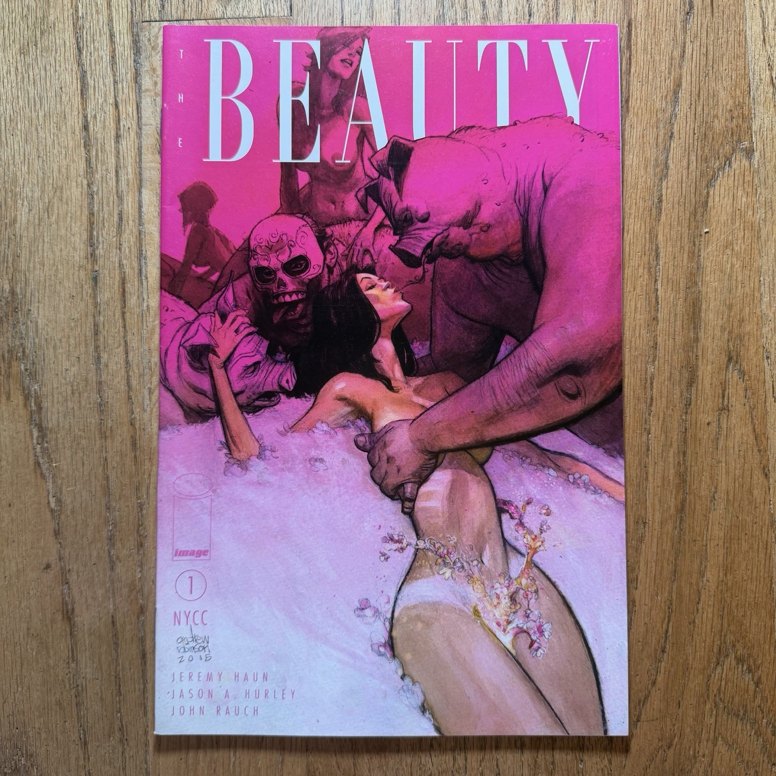 The Beauty #1 NYCC Andrew Robinson Exclusive Cover Variant Image Comics 2015