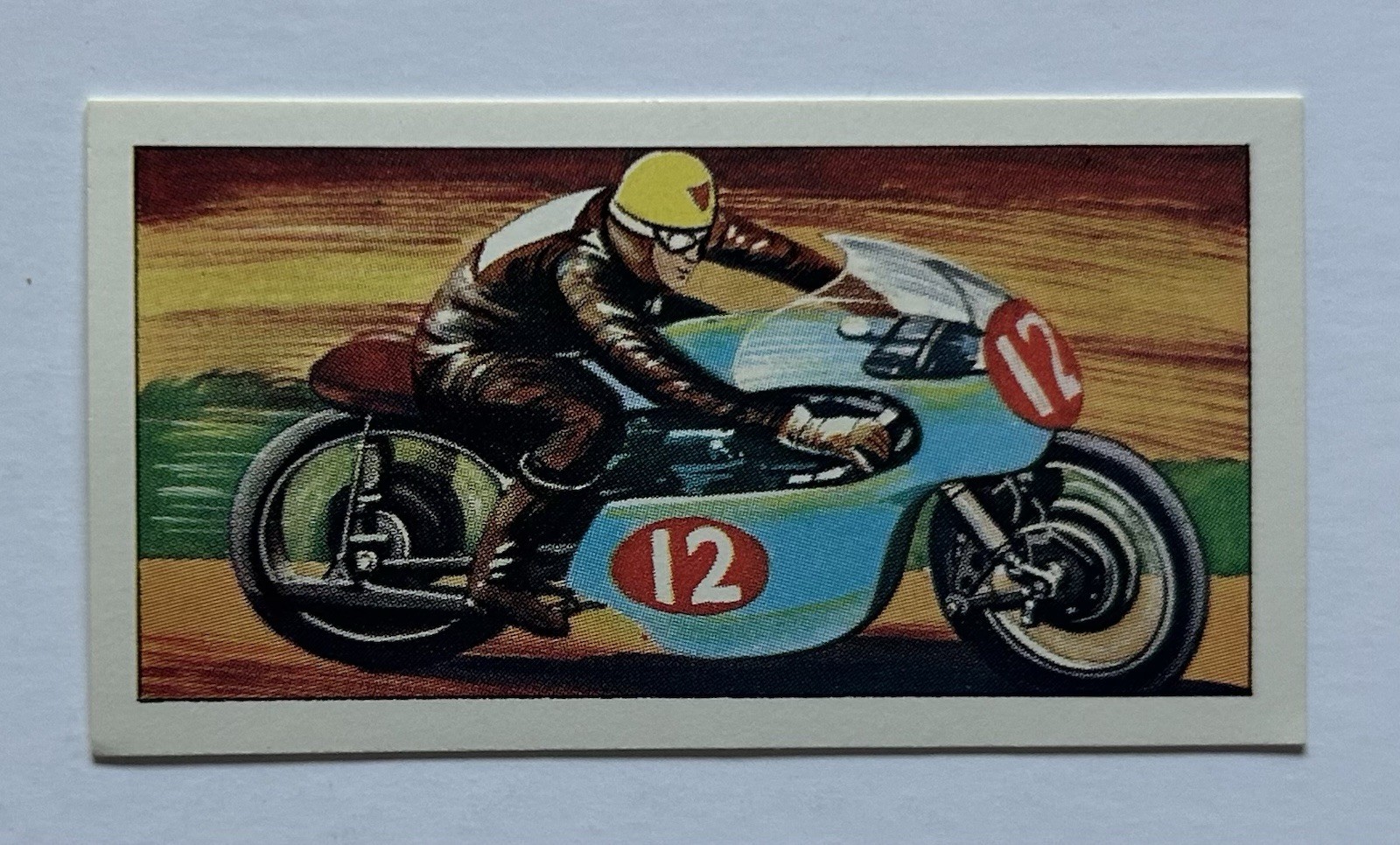 1963 Sweetule Surtees Ducati Racing Motorcycle Tobacco Card #41 TR2