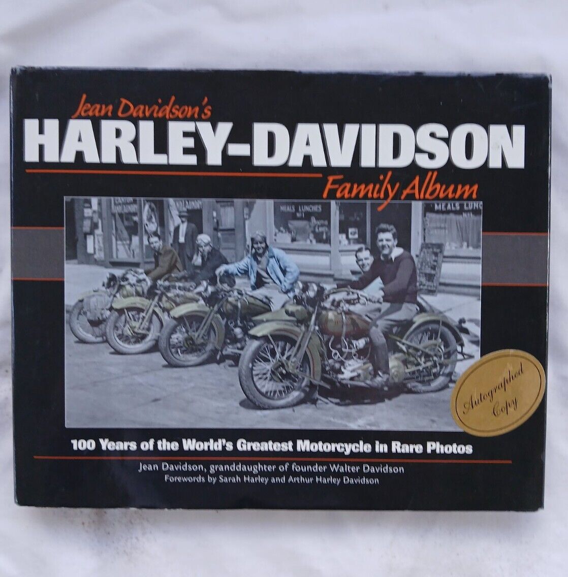 Harley Davidson Family Album Book - Autographed Copy - Hardback 