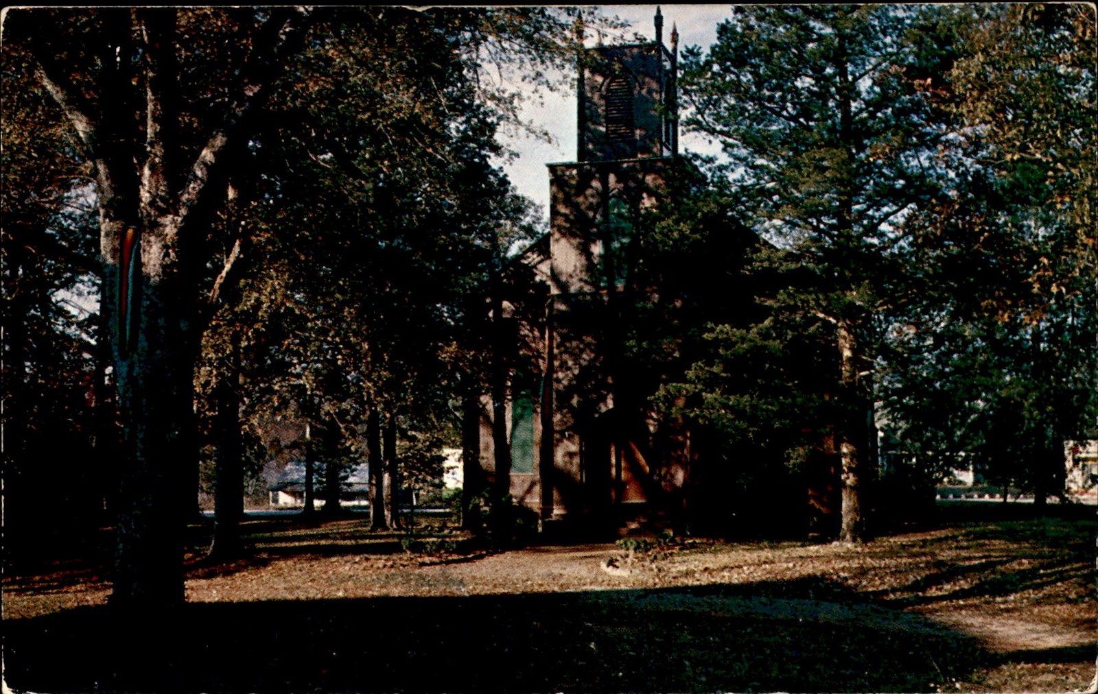 Zion Episcopal Church, Talbotton, Georgia, 1848 Postcard