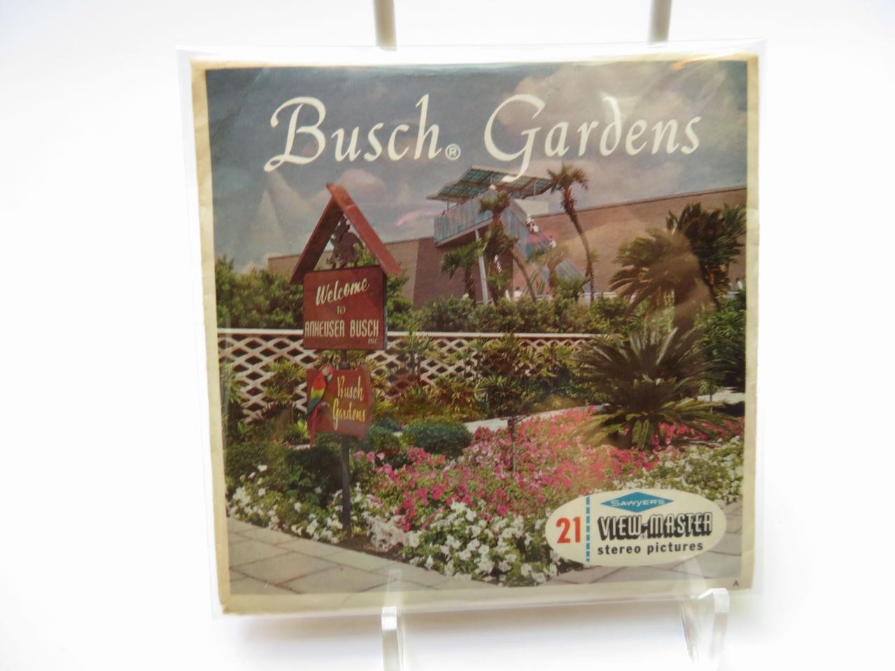 Viewmaster Reels Bush Gardens 1960s