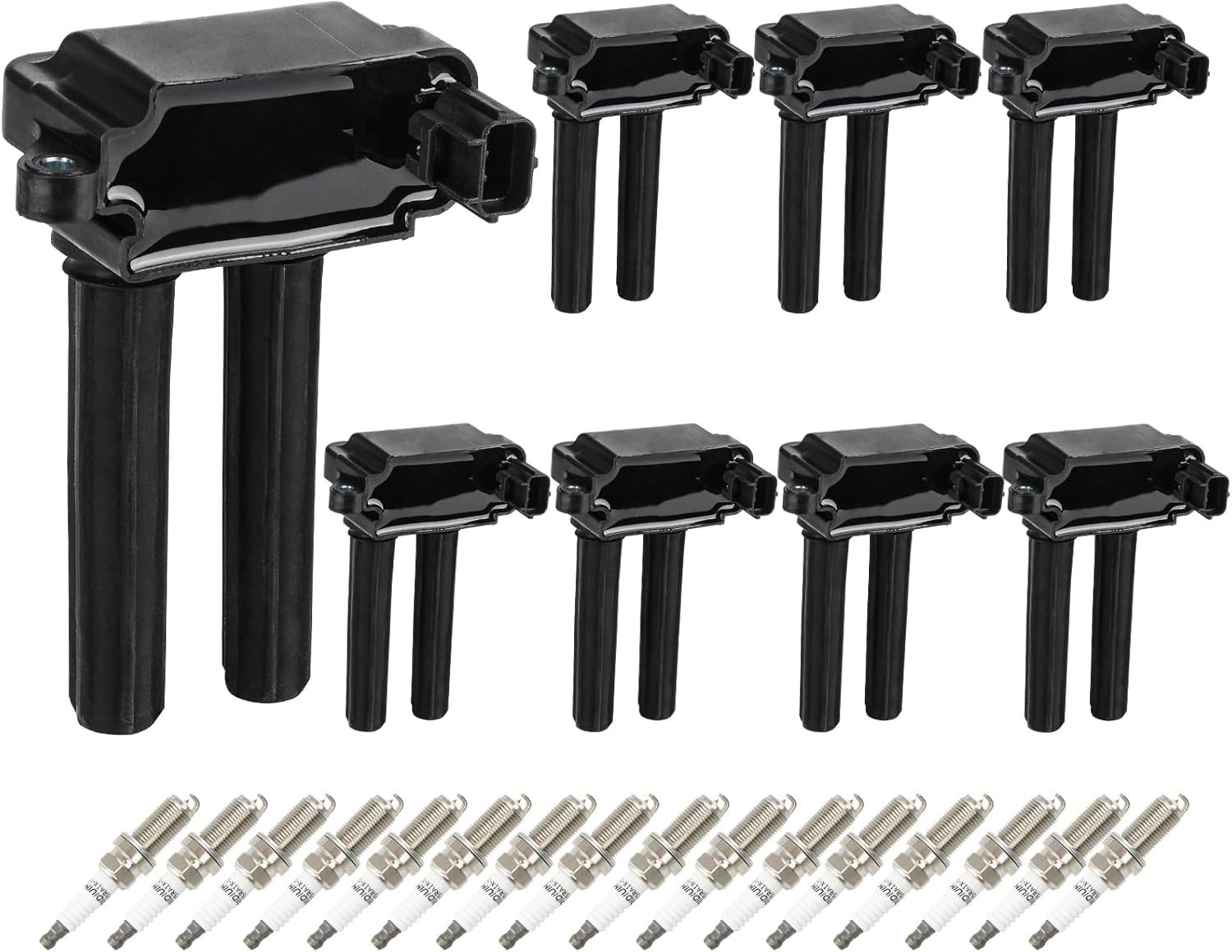 Upgraded 8x Ignition Coil Pack and 16x Iridium Spark Plug for 5.7L V8 HEMI Do...