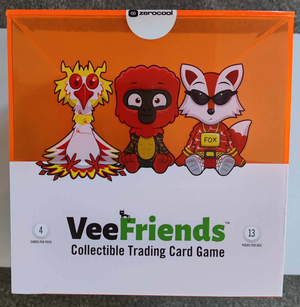 VeeFriends Series 2 Trading Card Box Orange DEBUT Edition SEALED 1owner Zerocool
