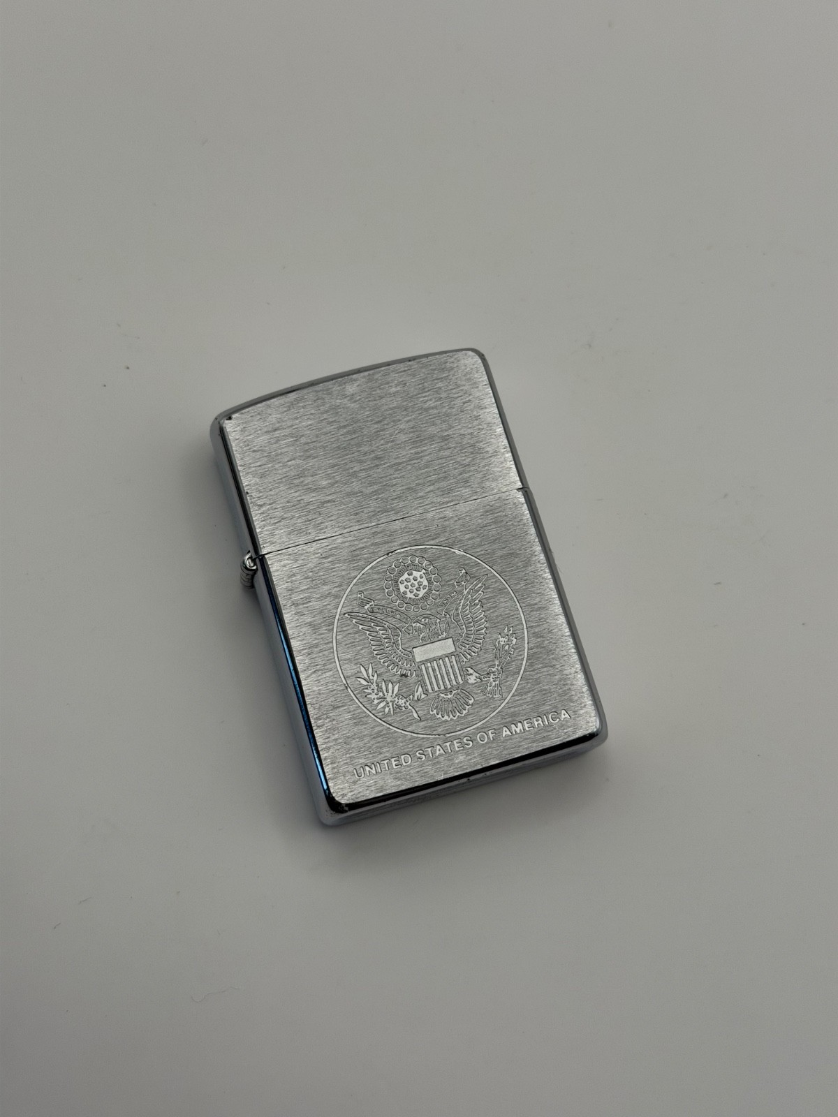 Vintage 1993 Zippo Lighter - United States of America Great Seal - D IX