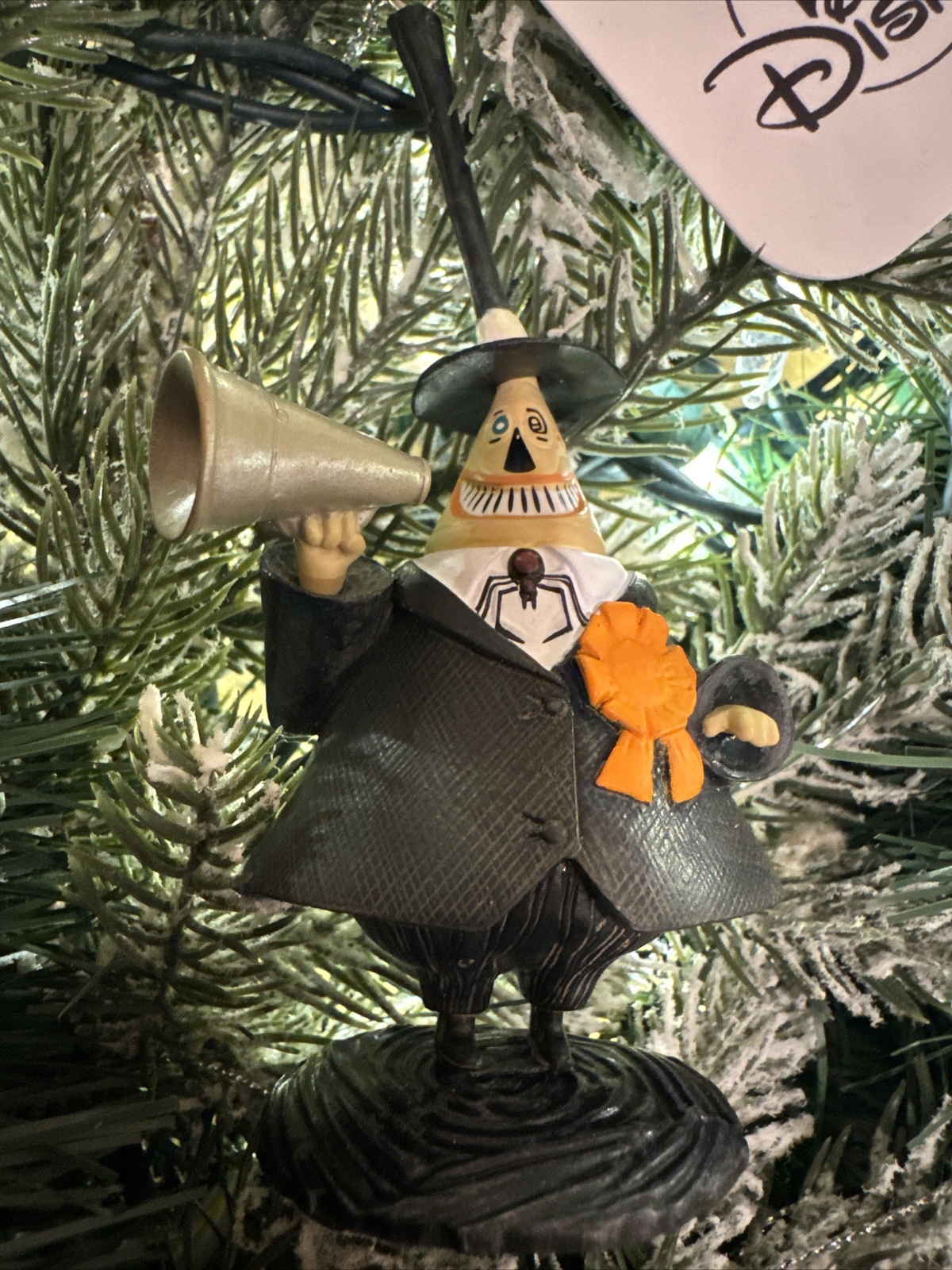 2026 Mayor of Halloween Town Nightmare Before Christmas Christmas Ornament w Tag