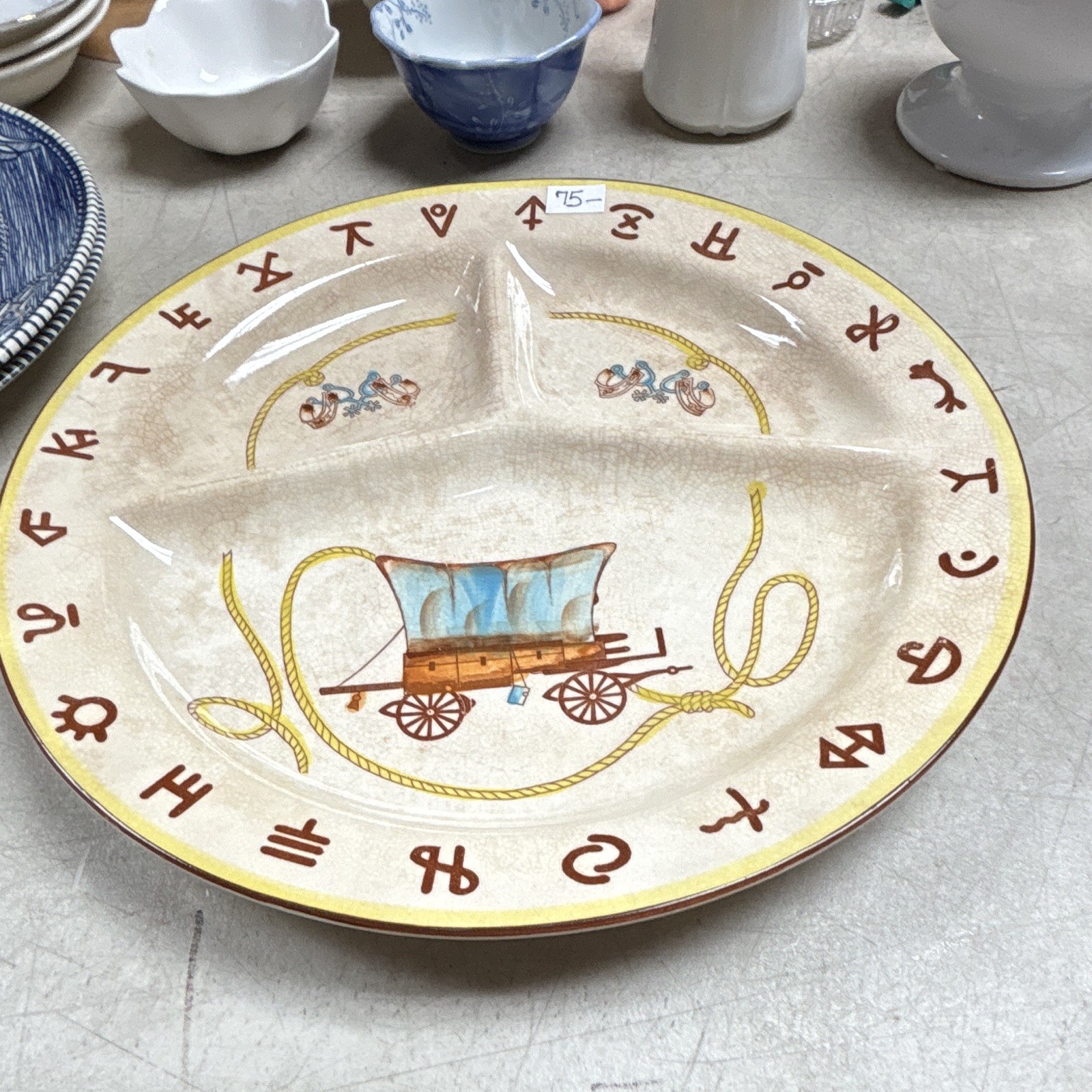 Vintage 1950’s Fred Robert’s Plate