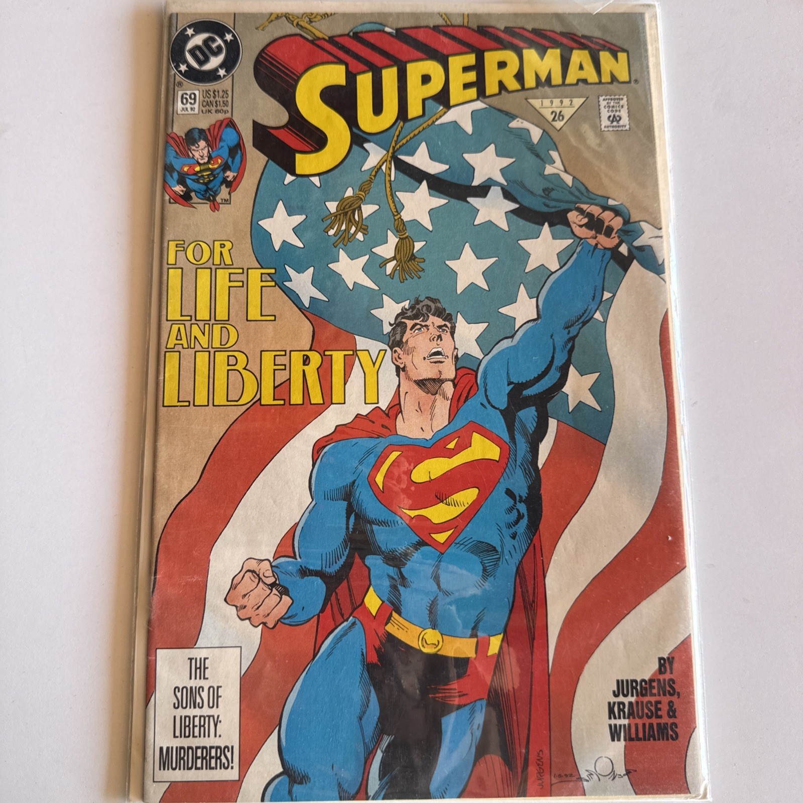 DC Comics | Superman #69 - For Life And Liberty | NM
