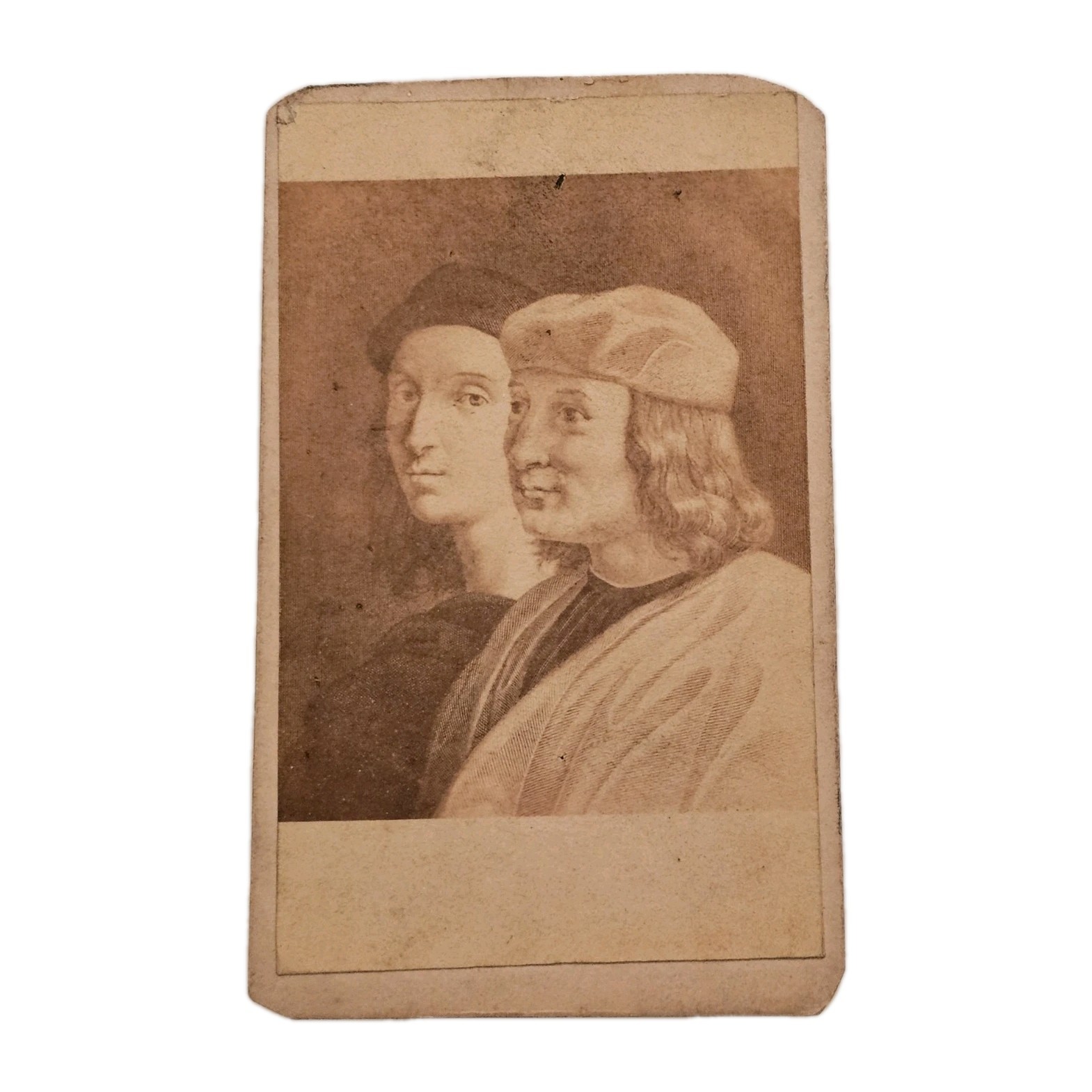 Raphael & Perugino CdV Charles Taber & Co. New Bedford MA c.1870 Dien Engraving