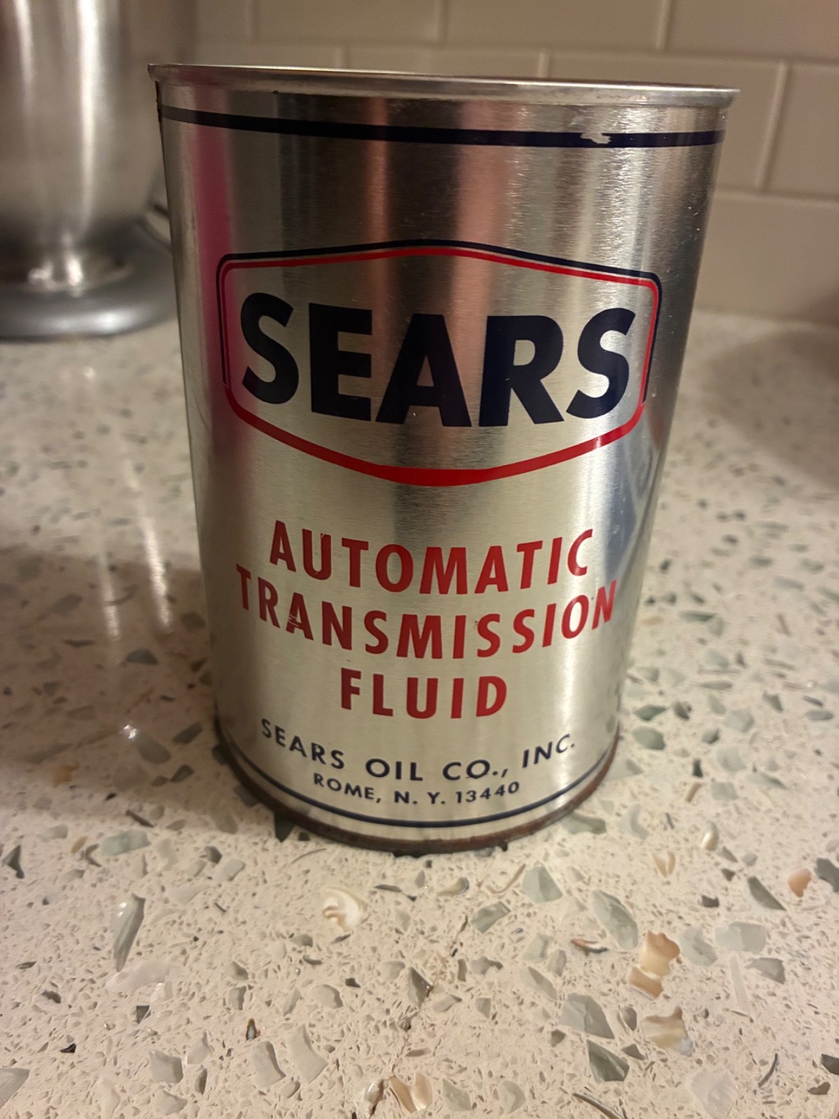 vintage sears oil can