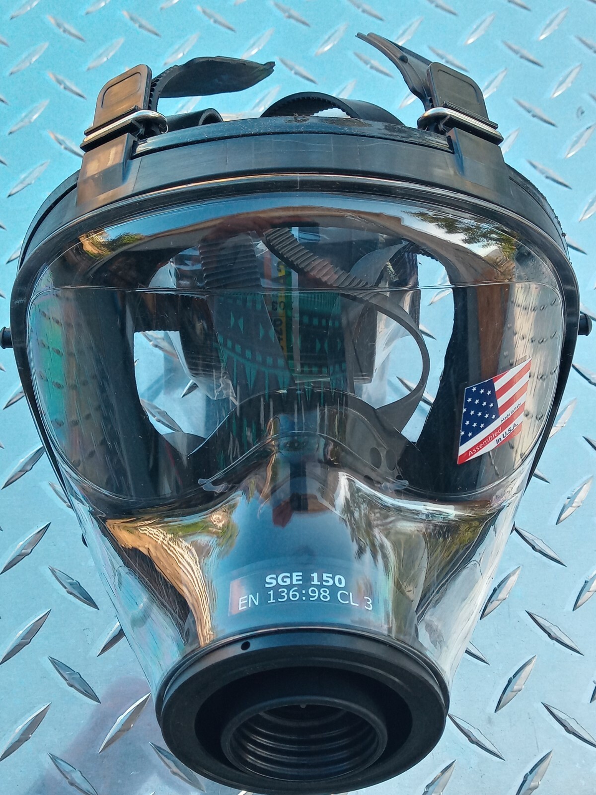 SGE 150 40mm NATO Gas Mask Full NBC / CBRN Impact Protection New Size SMALL