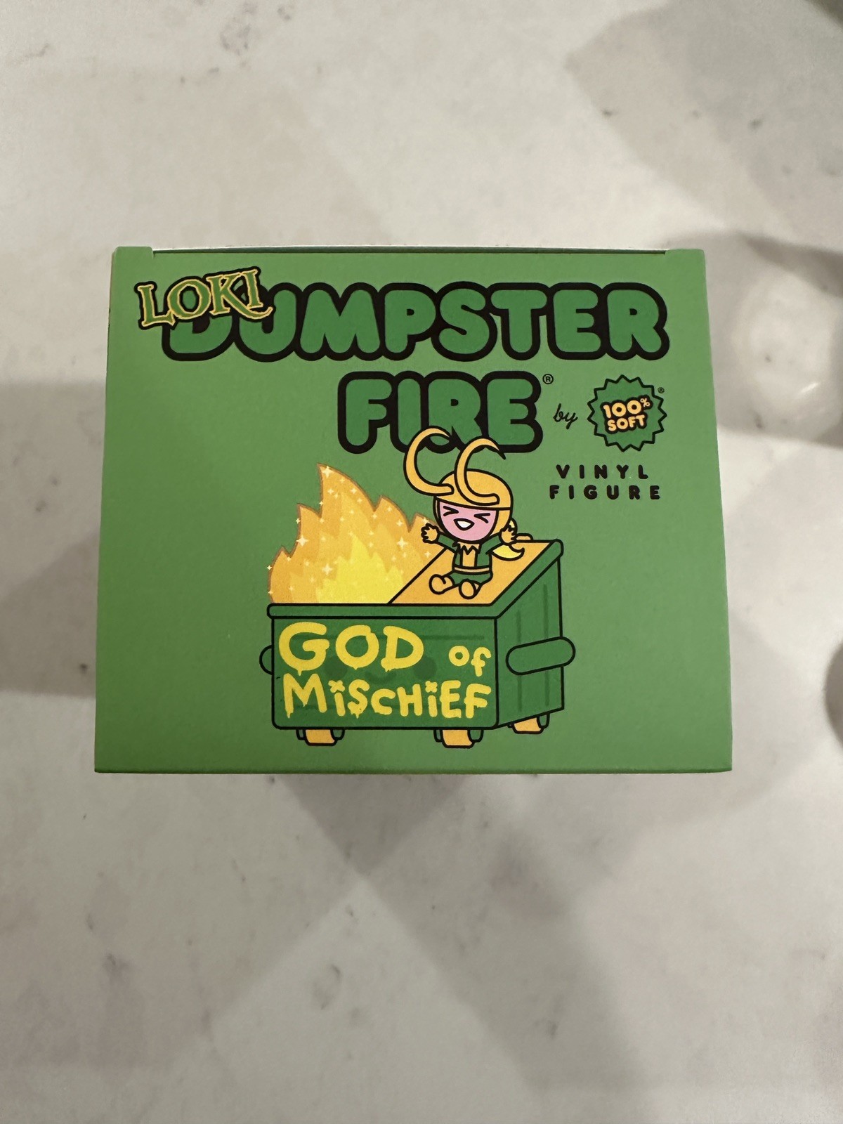 100% Soft  Marvel LOKI Dumbster Fire New York Comic Con 2026 EXCLUSIVE