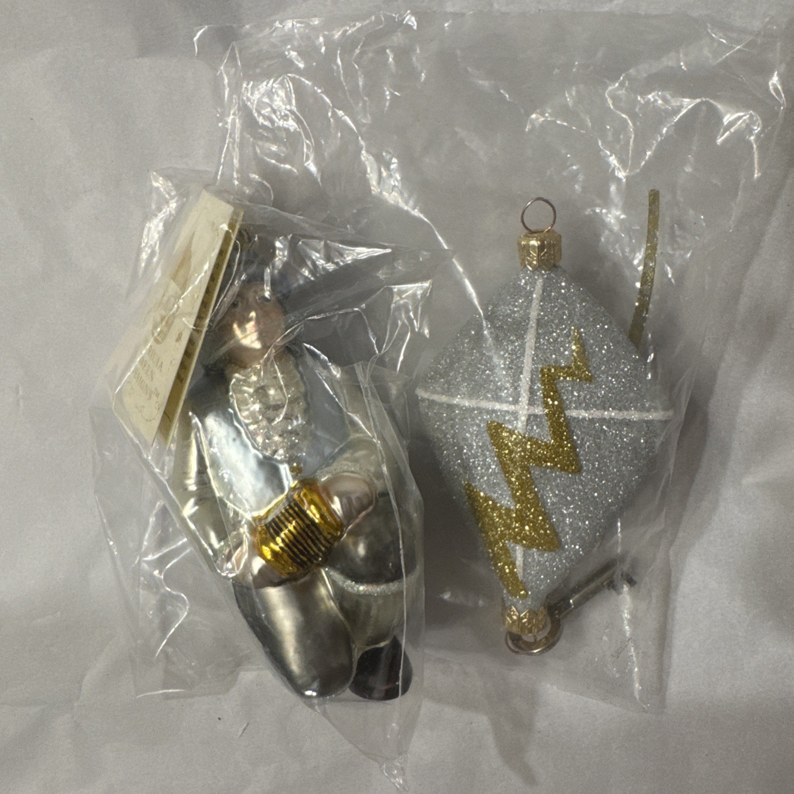 MINT 1998 PATRICIA BREEN BENJAMIN FRANKLIN AND KITE KEY ORNAMENT - Rare color