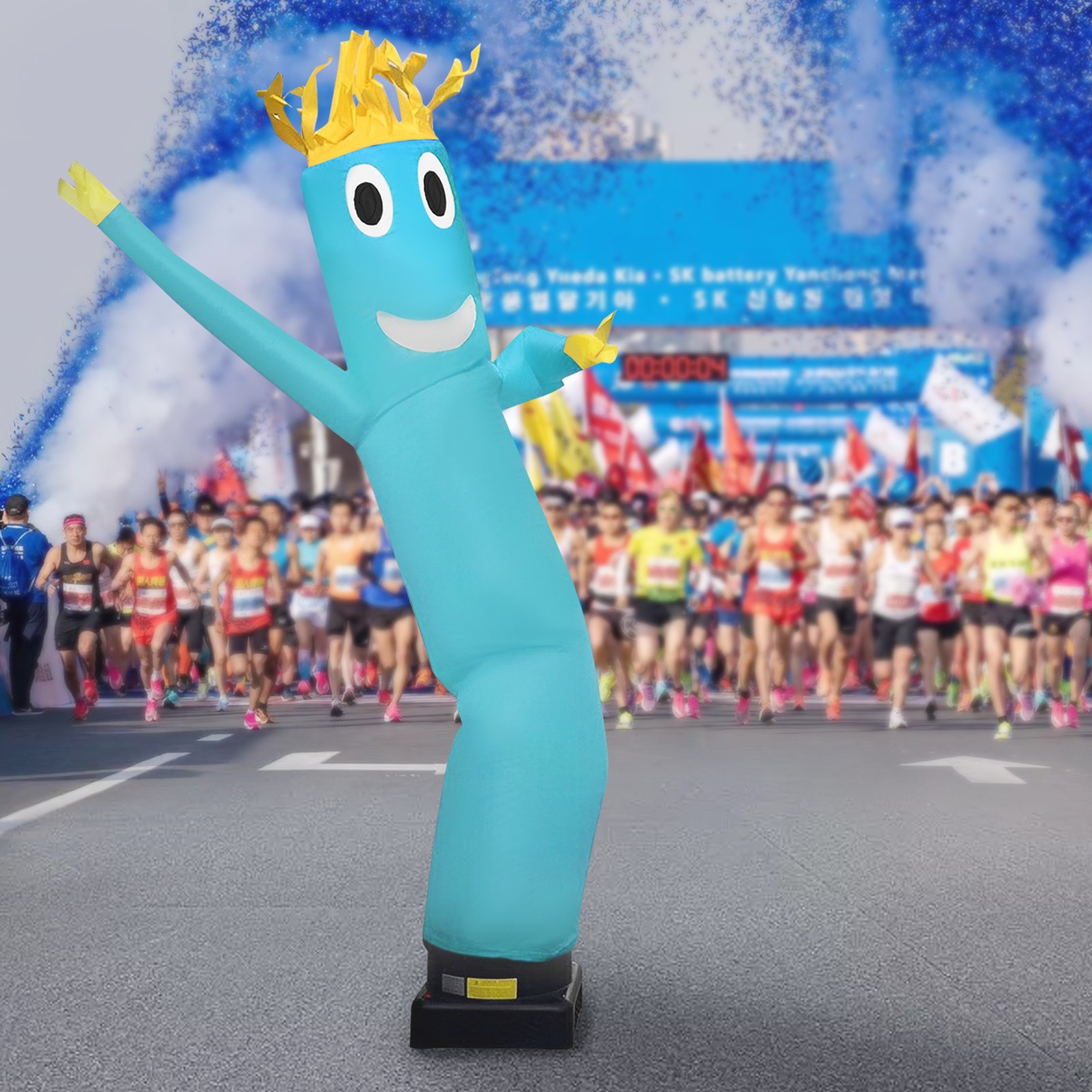 10ft Inflatable Dancing Figure Advertising Inflatable Tube Men Waving Tube Guy