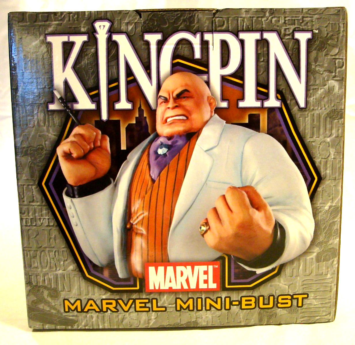 KINGPIN Marvel Mini Bust RANDY BOWEN Limited Edition #2053 Never Displayed NEW