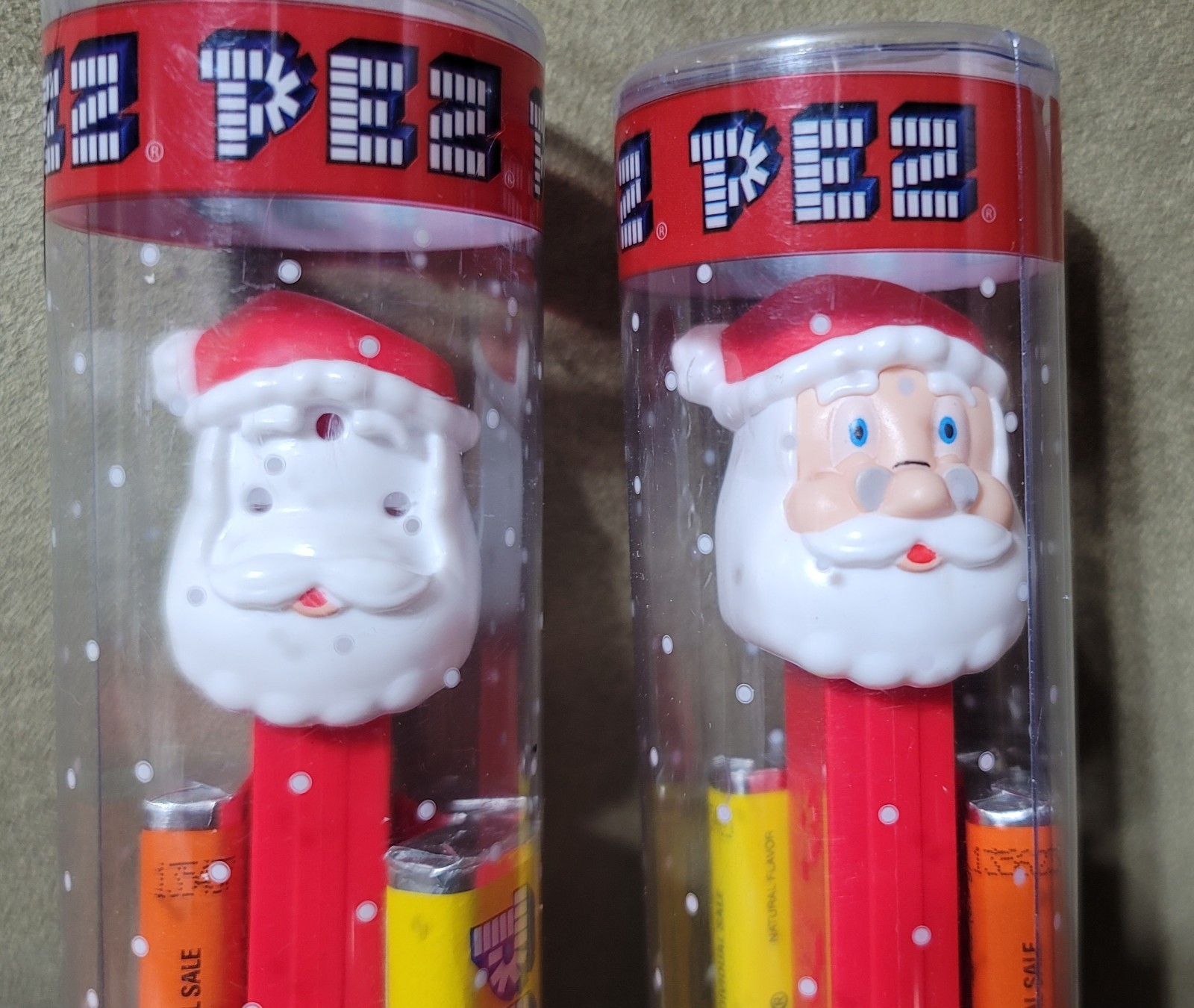 Rare PEZ Santa Claus-True Factory Defect- No Face installed