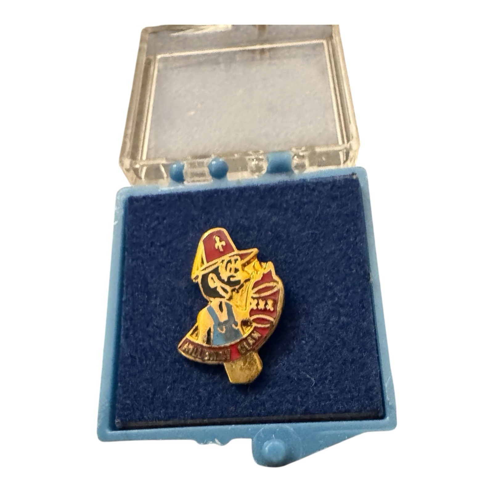 Vintage Moila Shriners Hillbilly Clan Lapel Hat Pin