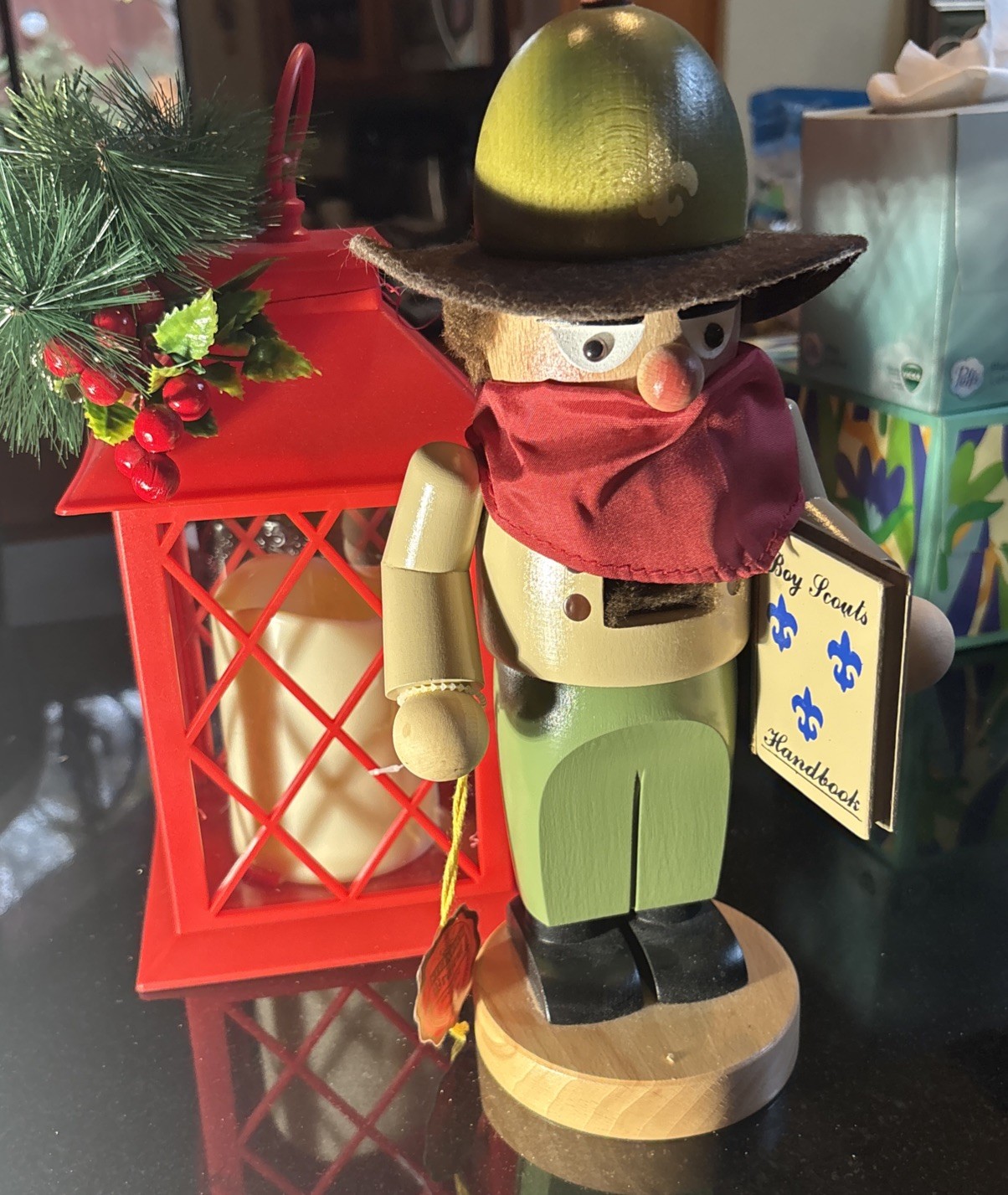 Excellent Steinbach Volskunst Boy Scout Nut Cracker Handmade In Germany