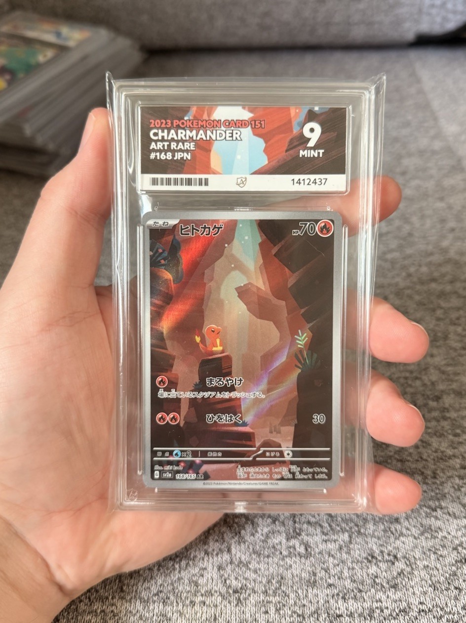 Pokemon Charmander 151 #168 | ACE 9 MINT