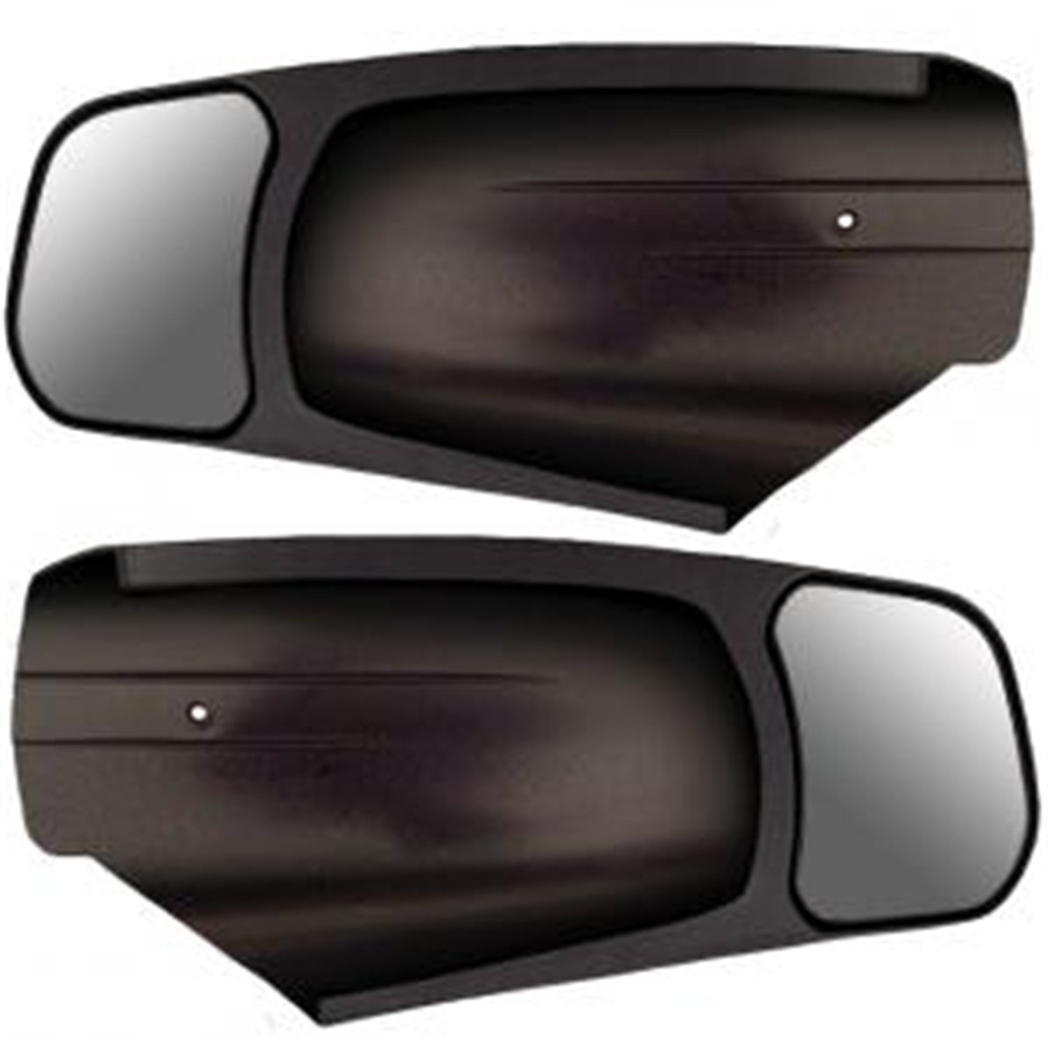 CIPA Chevrolet GMC Custom Black Towing Mirror Pair, Towing Mirror for