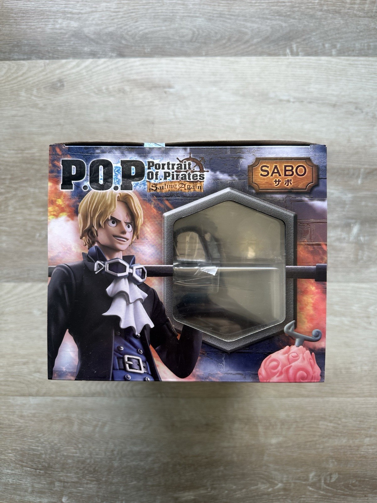 2015 One Piece P.O.P Portrait Of Pirates Sailing Again Sabo 1/8 Scale Model 2015 One Piece P.O.P Portrait Of Pirates Sailing Again Sabo 1/8 Scale Model