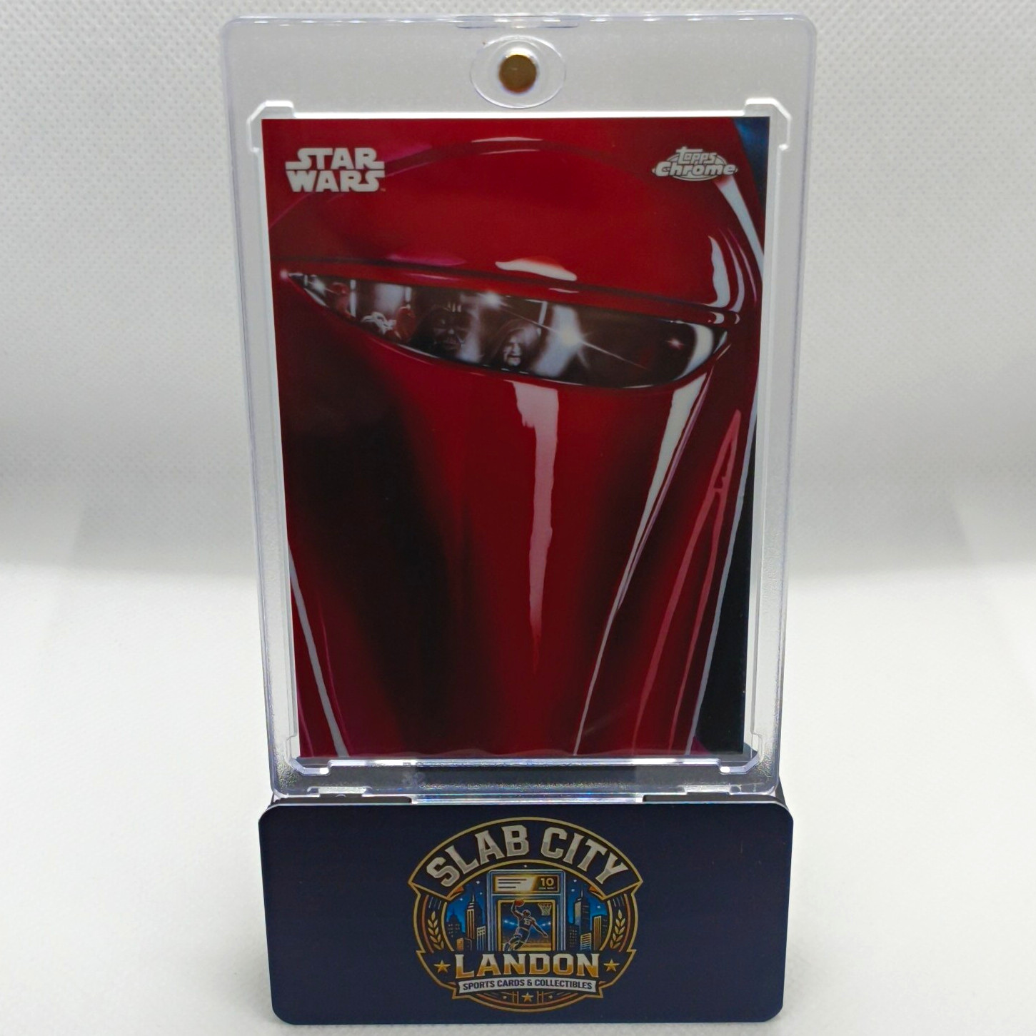 2026 Topps Chrome Star Wars Reflections R-18 Emperor\'s Arrival SSP Mike Stephens