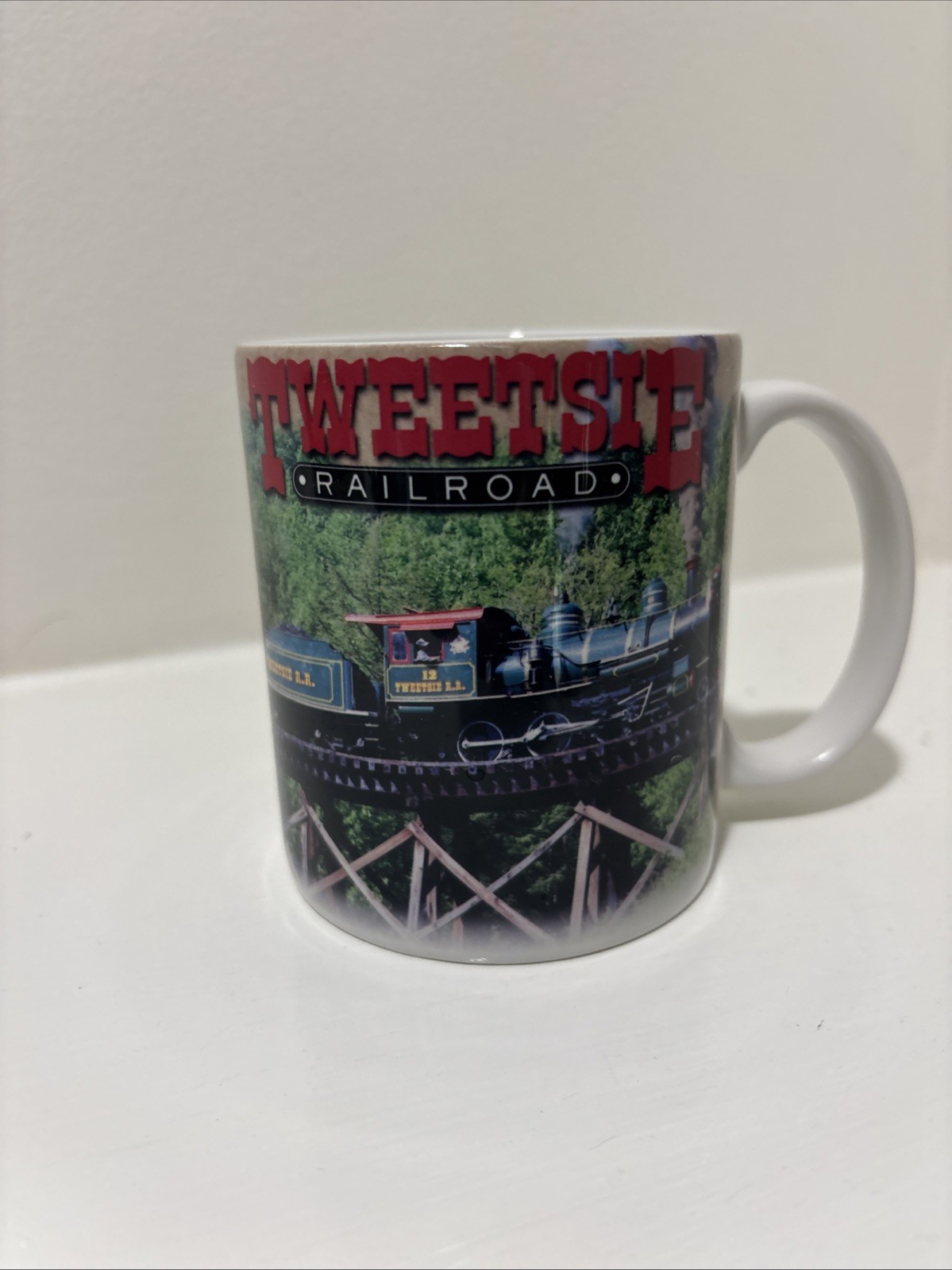 Vintage North Carolina Tweetsie Railroad Souvenir Coffee Or Tea Mug Collectible