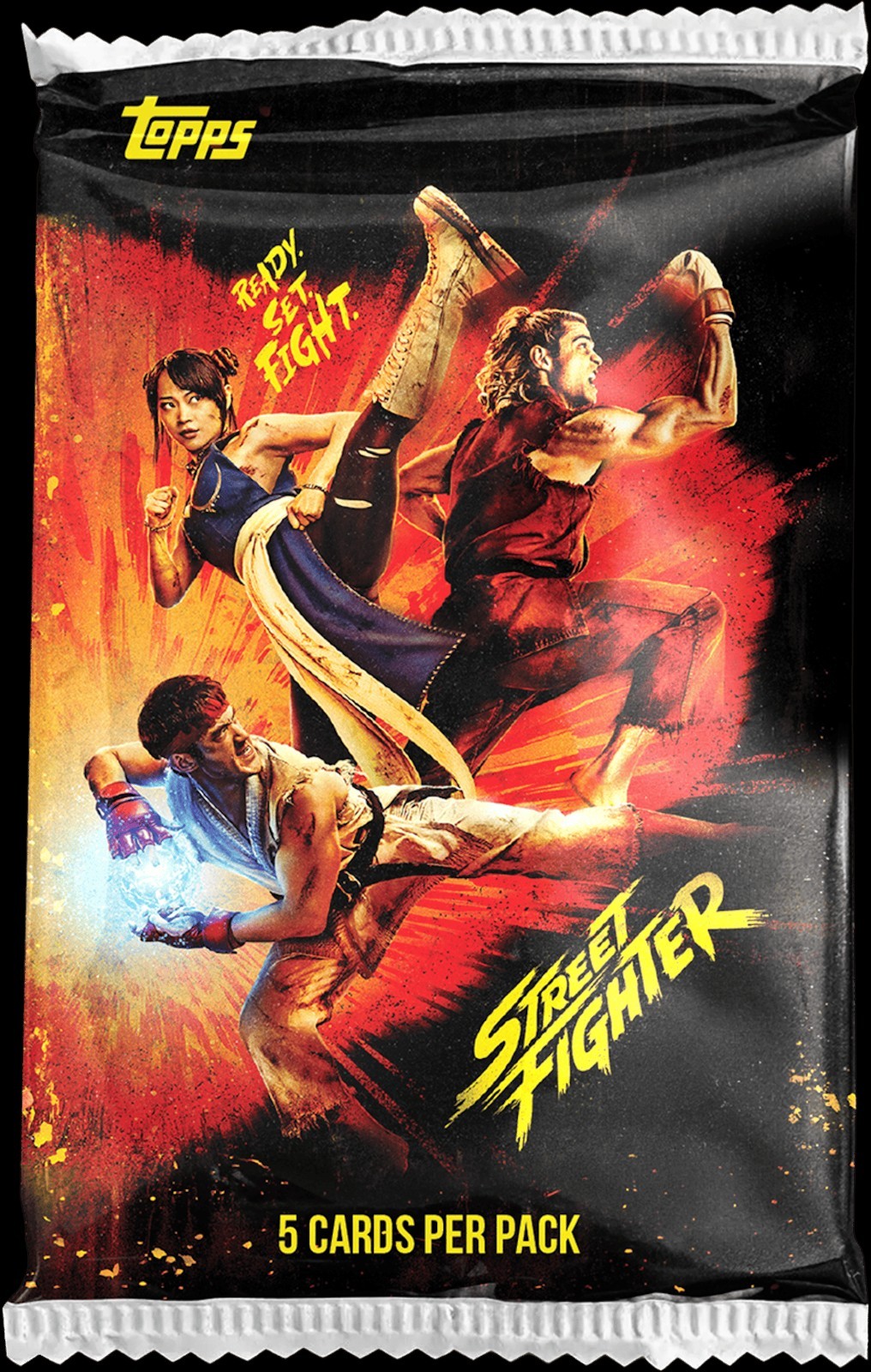2026 Topps X Street Fighter Sealed Pack (5 Cards/1 Parallel Per Pack) PRE-ORDER