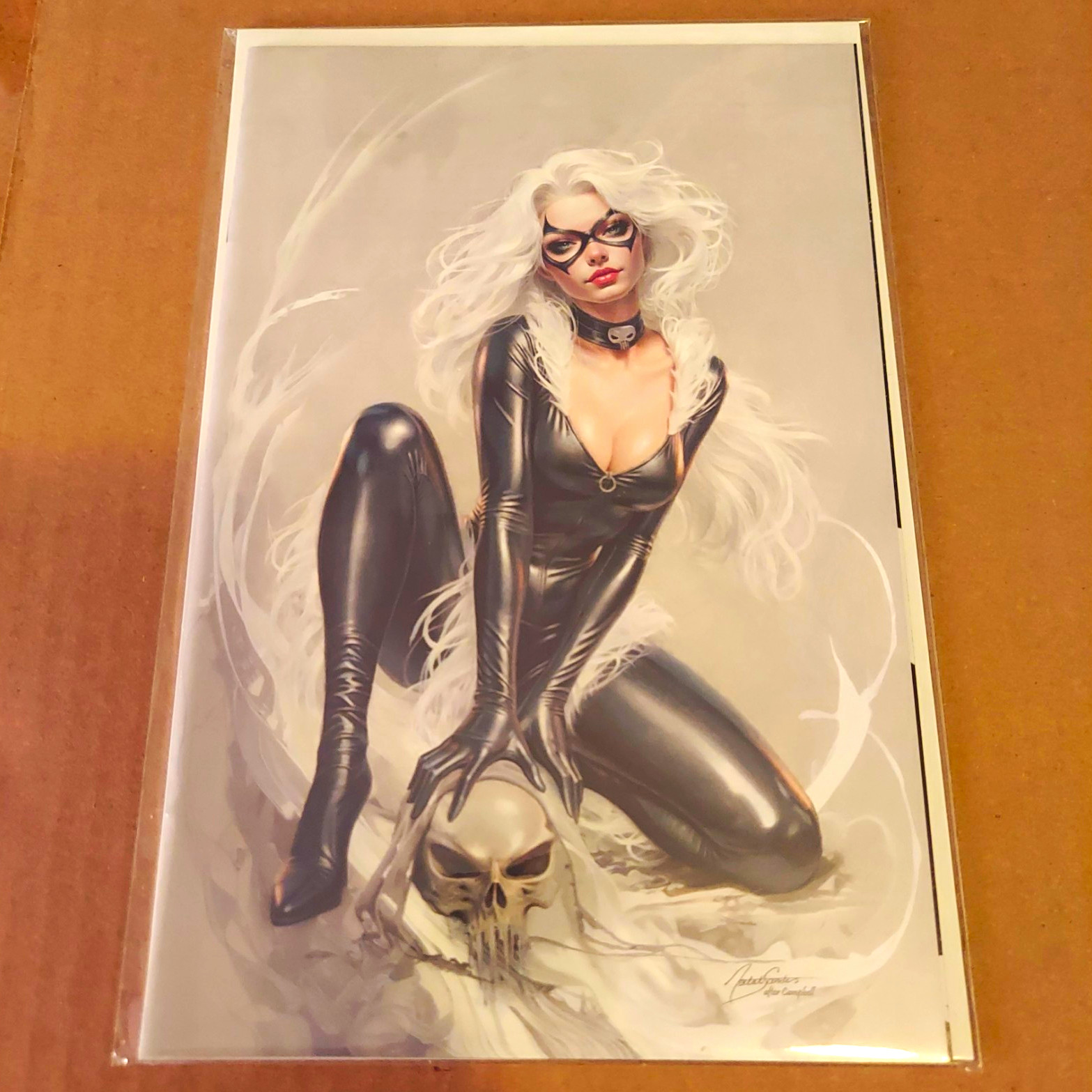 Black Cat #3 SDCC Exclusive Variant Natali Sanders Ltd 750 Marvel 2026