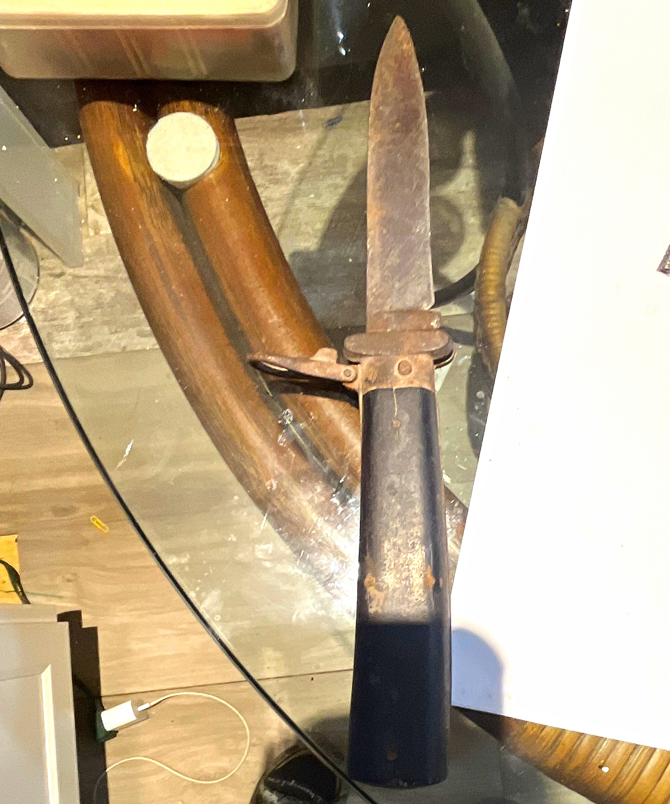 Rare WWII Italian Polizia dell'Africa Italiana (P.A.I.)Colonial Police Lockknife