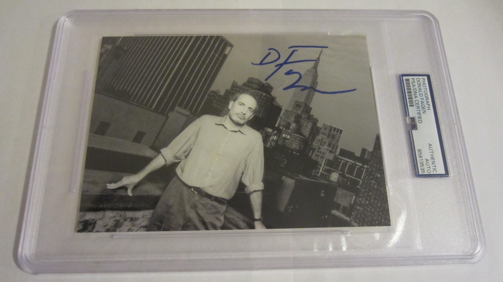 Donald Fagan signed autographed 5x7 photo PSA authentic Steely Dan The Nightfly Donald Fagan signed autographed 5x7 photo PSA authentic Steely Dan The Nightfly
