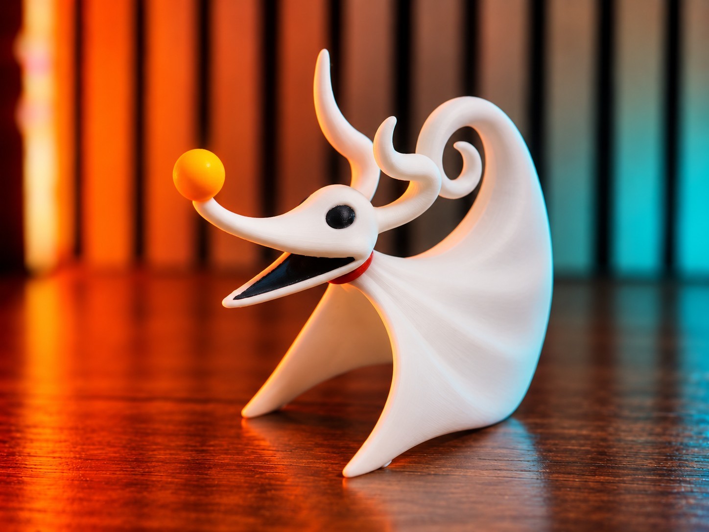 Disney Zero (The Nightmare Before Christmas) White Figure with Orange Nose