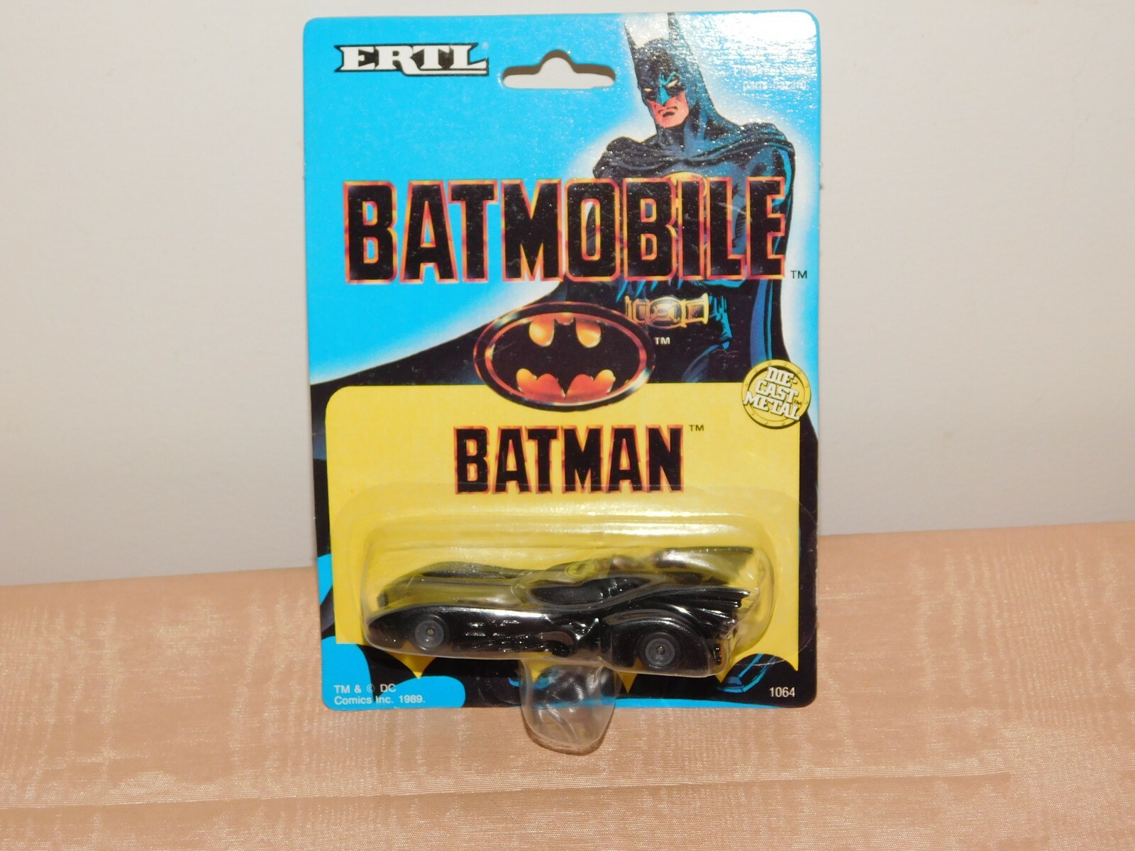 VINTAGE 1989 DC COMICS BATMAN ERTL METAL 3 1/2\