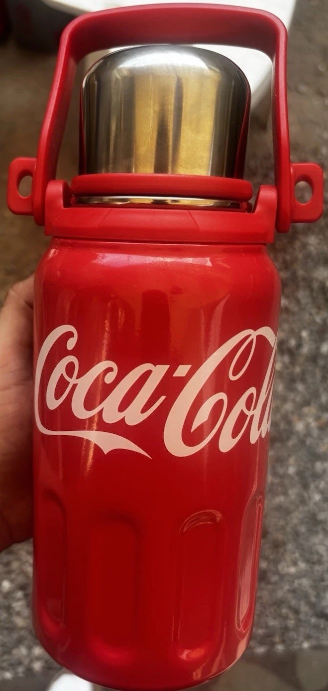 Collectable COCA COLA Tumbler 42oz Stainless Steel insulated Bottle 