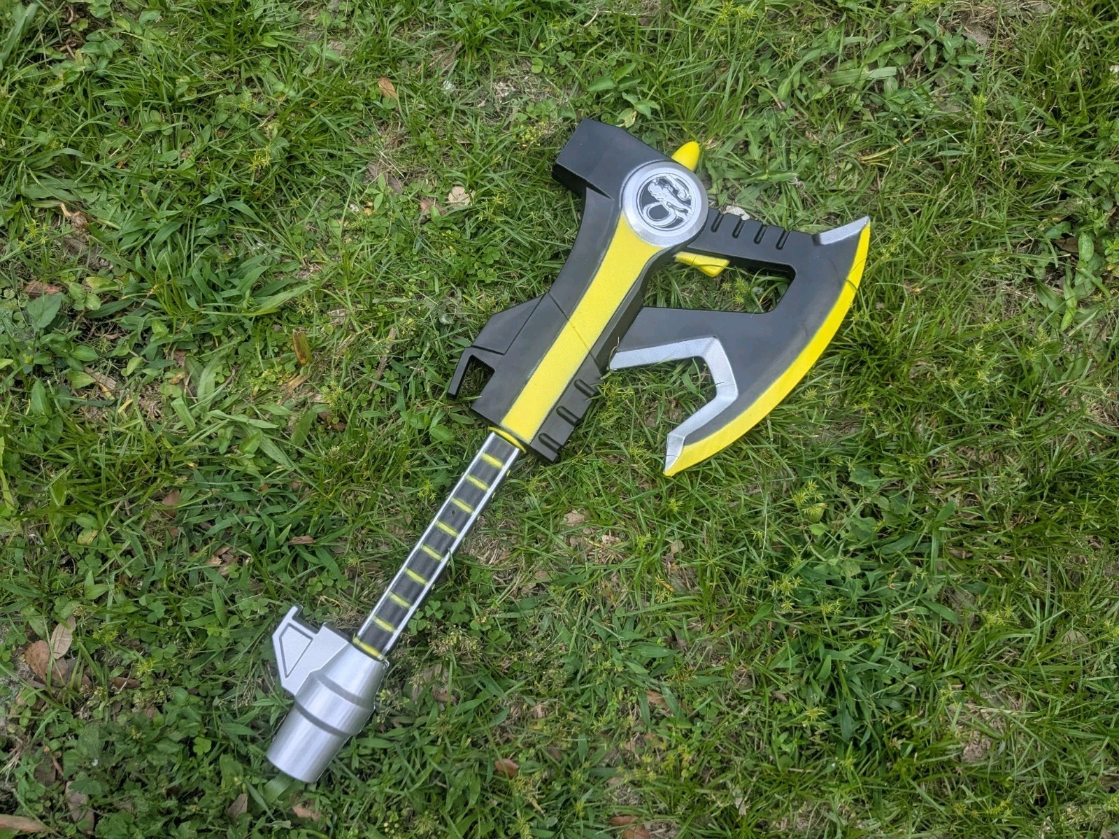 Polyurethane Foam Mighty Morphin Power Rangers Black Ranger Mastodon Axe Polyurethane Foam Mighty Morphin Power Rangers Black Ranger Mastodon Axe