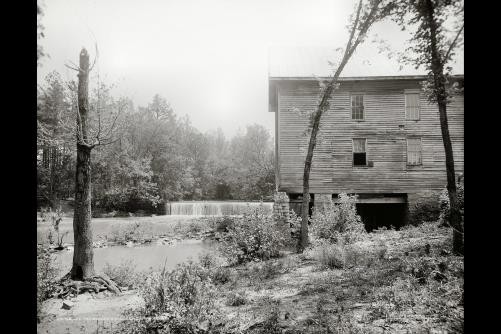 Chickamauga Georgia Lee and Gordon\'s Mill c1905-1915 Waterfall Mill Building