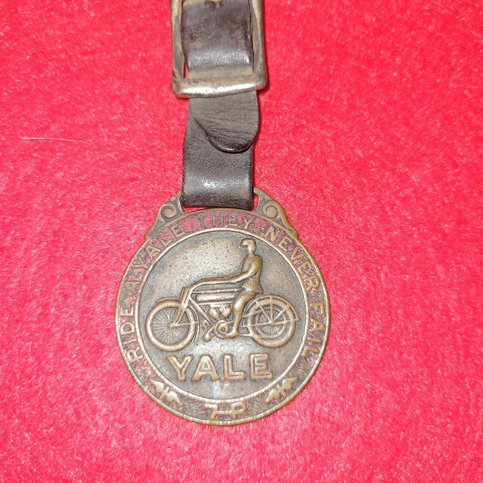 Original Yale Motorcycle- Consolidated Manufacturing Company Watch FOB  Rare