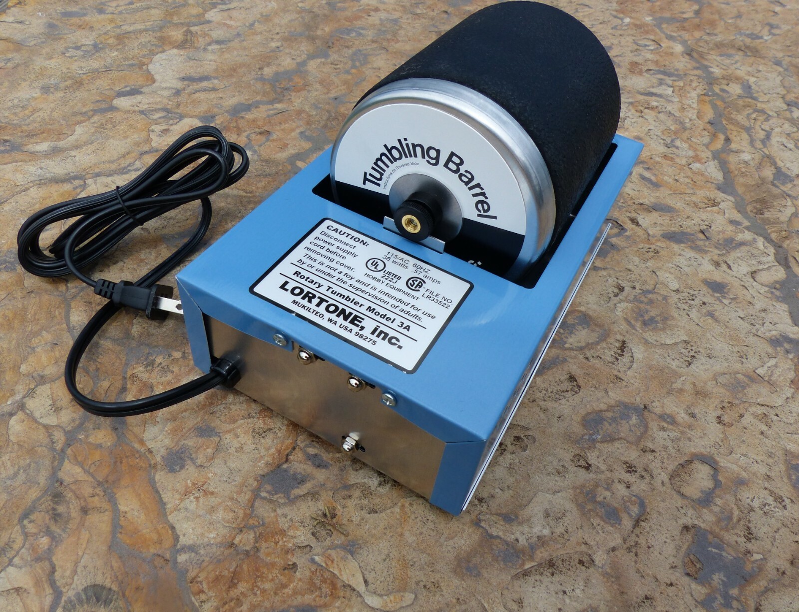 Lortone 3A Rock Tumbler - Manufactured by Covington -  - USA Made