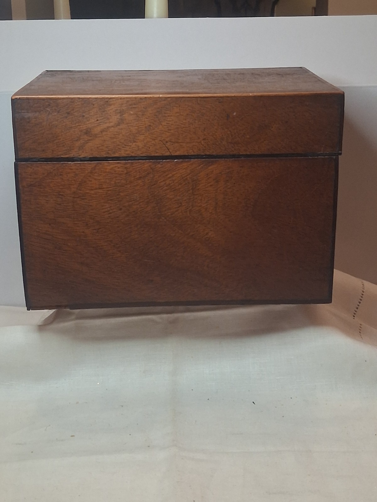 Antique English Wooden Box Antique English Wooden Box