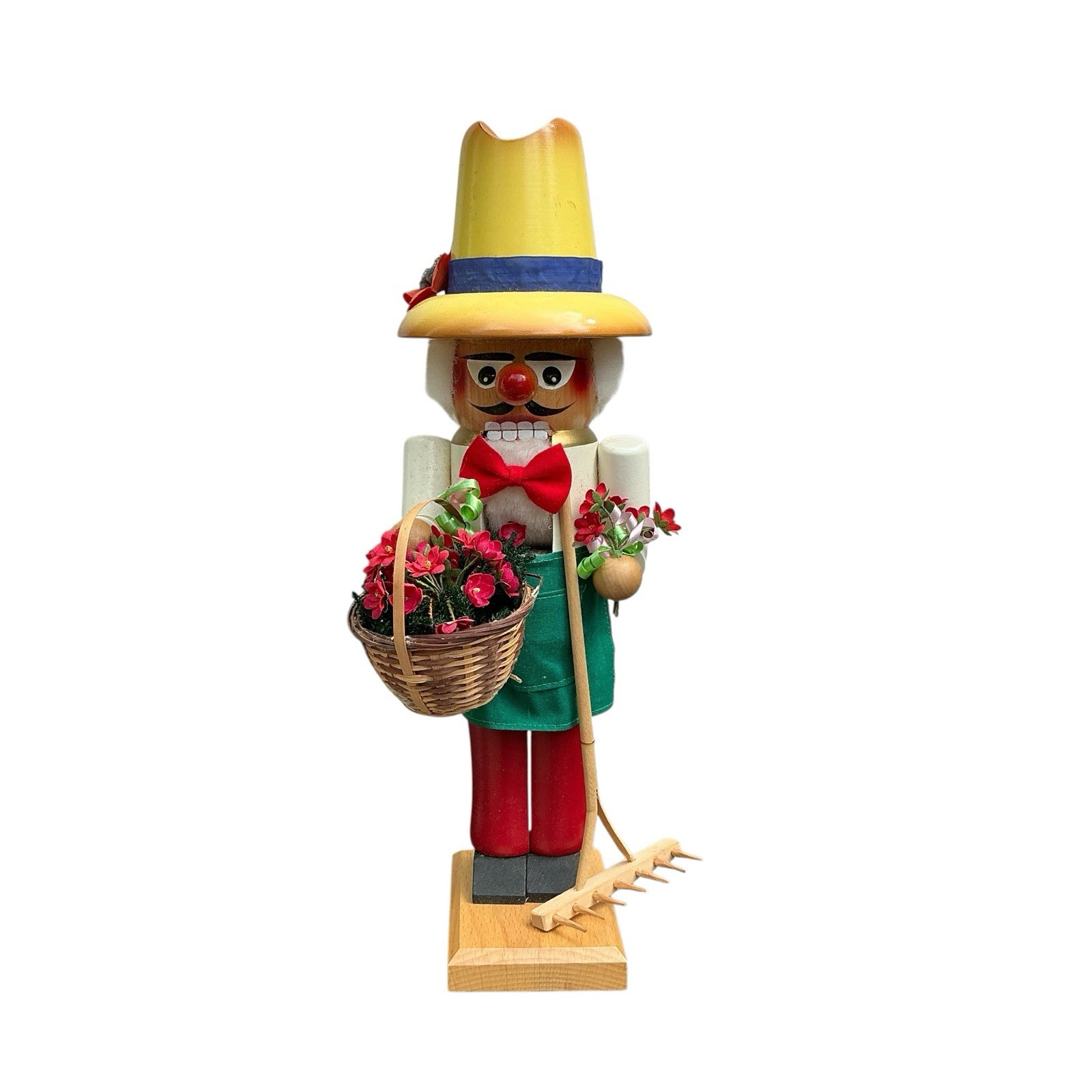 Steinbach S603 Big Rosenkavalier Gardener Nutcracker Signed 1998 W Germany Box