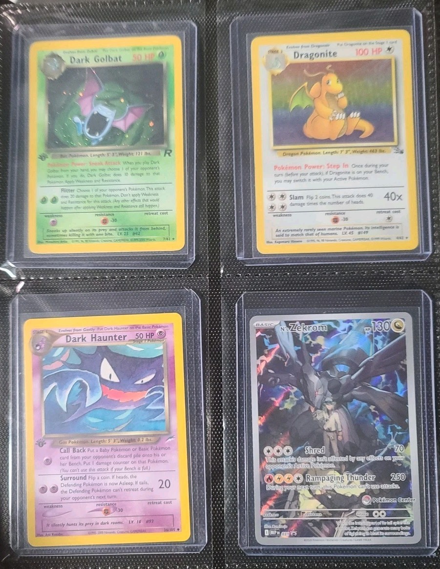 84 Card Pokemon Binder Collection- Vintage, SIR, SAR, IR, AR, Promos, And More