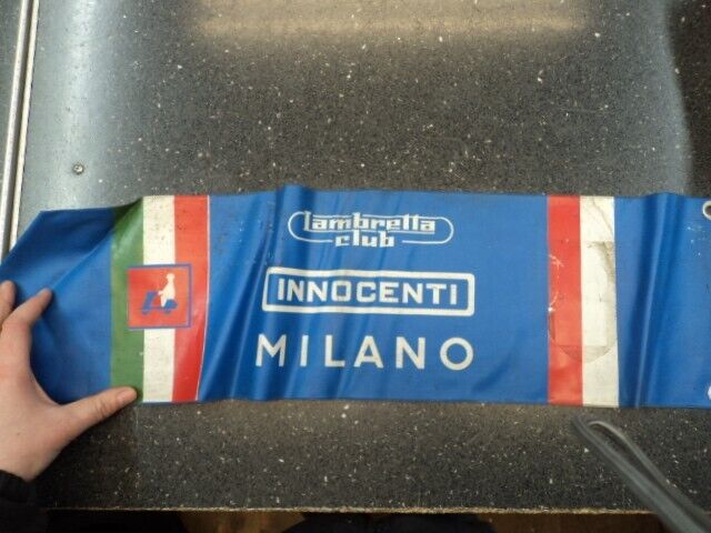 Lambretta Club Innocenti Milano Original PVC Wearable Banner