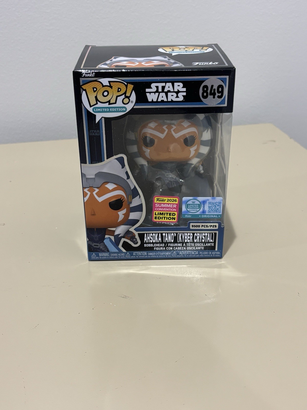 Funko Pop SDCC 2026 Ahsoka Tano (Kyber Crystal) ✅