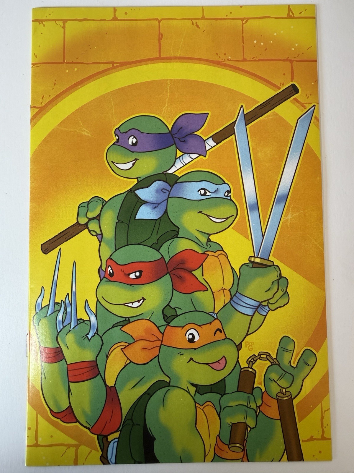 Teenage Mutant Ninja Turtles Saturday Morning Adventures #7 2023 Cover E RI NM