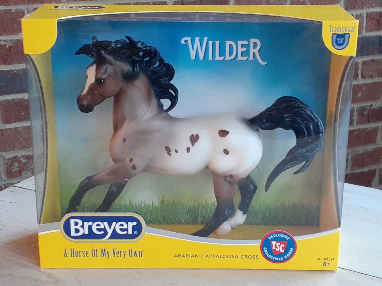 BREYER WILDER Arabian Appaloosa TSC Tractor Supply EXCLUSIVE Model HORSE NIB