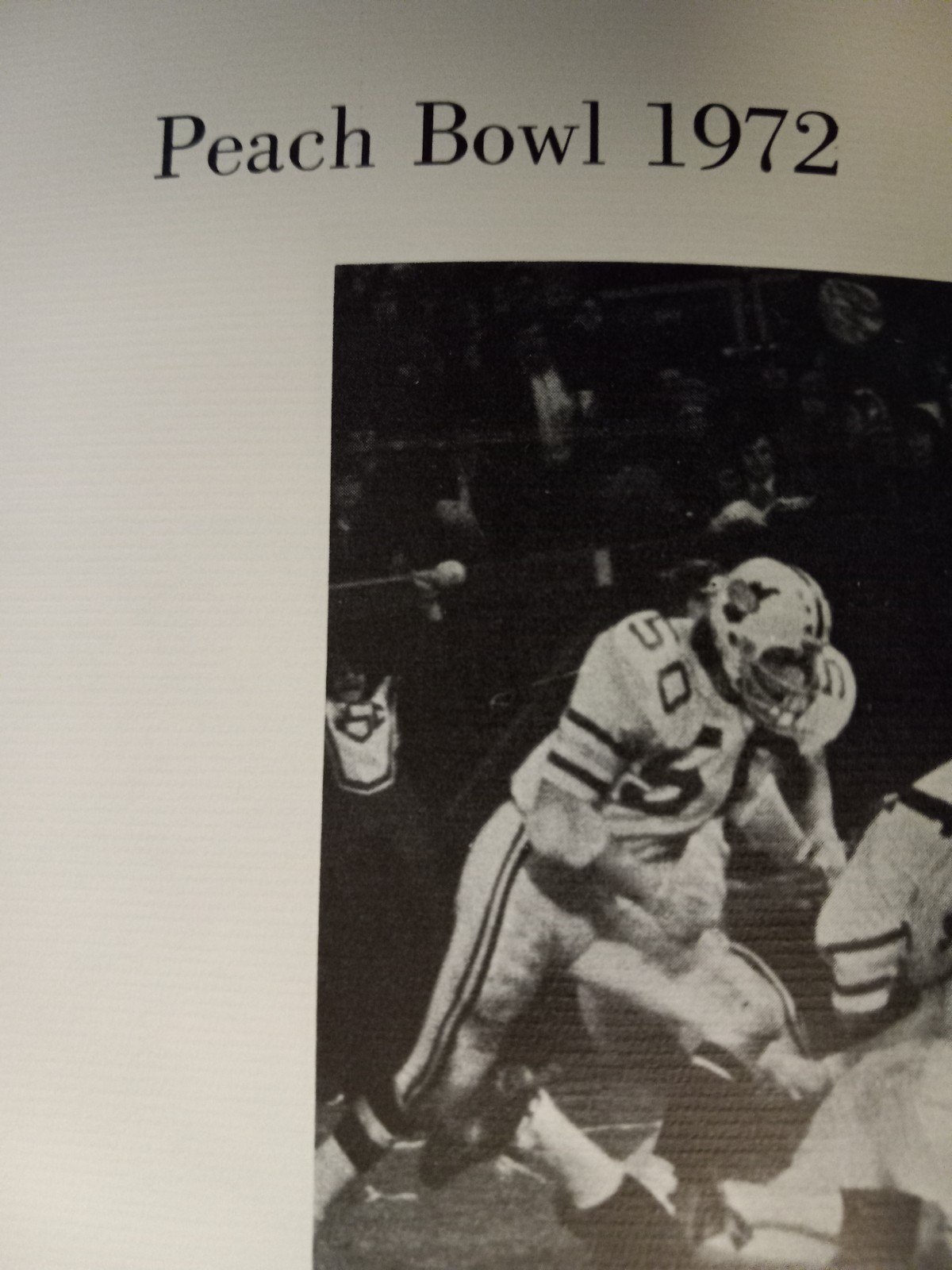 1973 West Virginia University Yearbook Bobby Bowden Billy Joe Mantooth Monticola