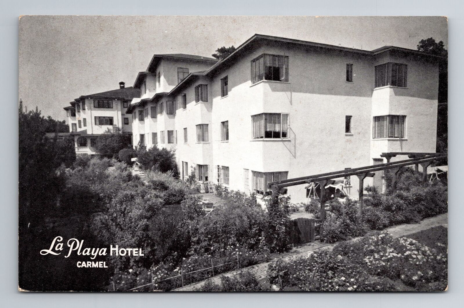 Carmel CA-California, La Playa Hotel, Advertising, Vintage Souvenir Postcard