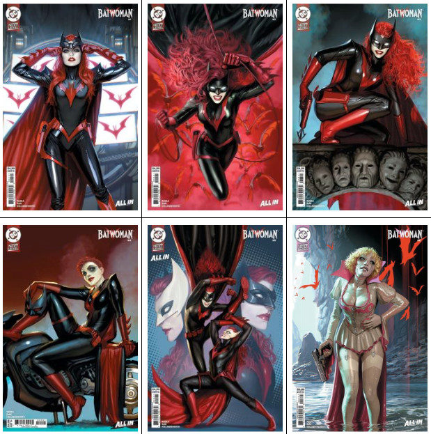 Batwoman #1 2 3 4 5 6 Stjepan Sejic Variant Cover B Set LOT 2026