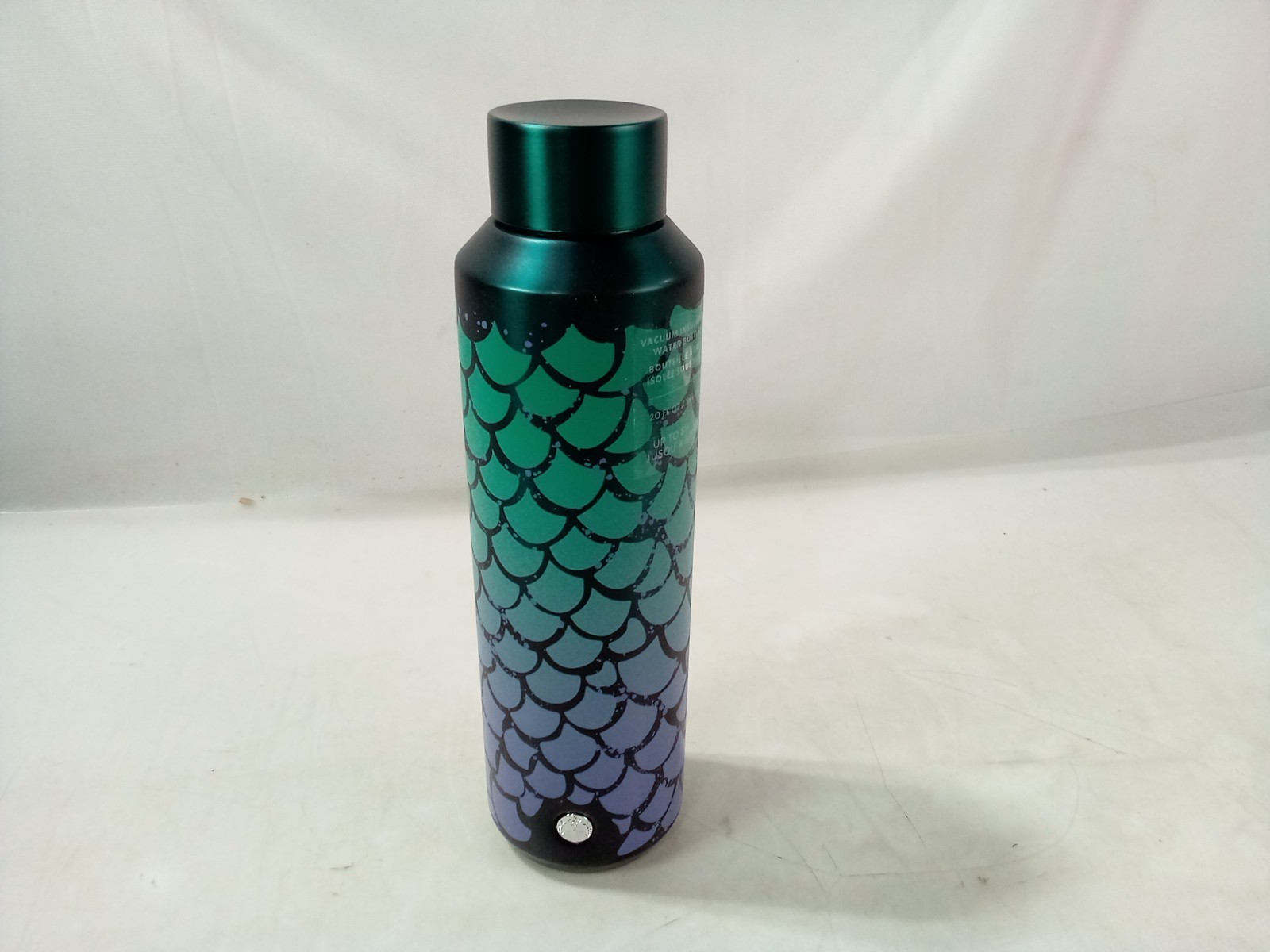 STARBUCKS 2025 PURPLE/GREEN SIREN/MERMAID 20 oz Vacuum Insulated Water Bottle